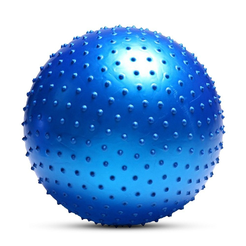 Thickened anti-burst stability yoga ball in vibrant color, designed for balance and core exercises by GETDECO.