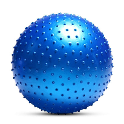 Thickened anti-burst stability yoga ball in vibrant color, designed for balance and core exercises by GETDECO.