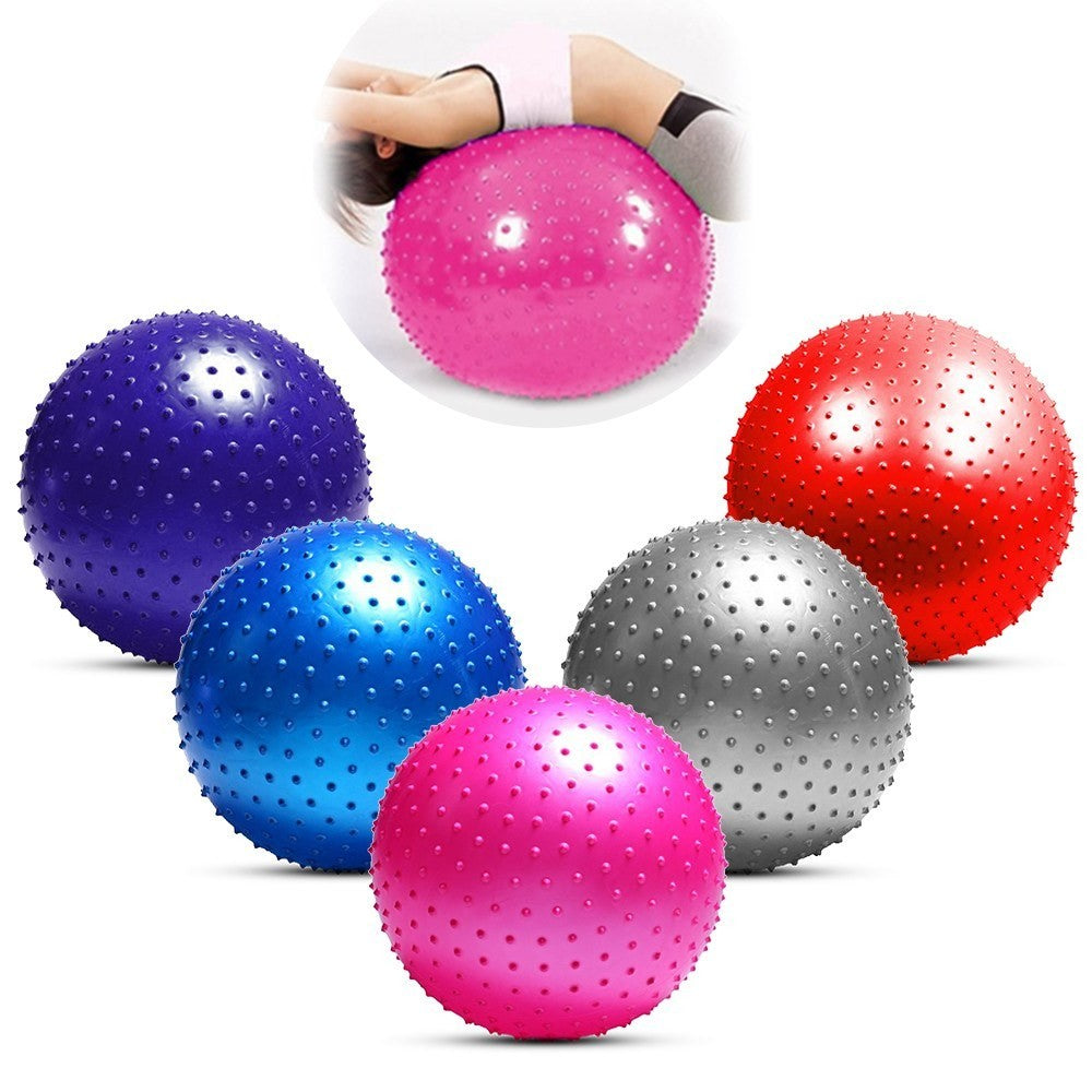 Thickened GETDECO anti-burst stability yoga ball for exercise, with a durable, non-slip surface and enhanced stability.