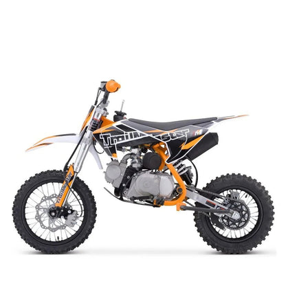 Casavibeo TrailMaster TM23 dirt bike with rugged tires and sporty design, ready for off-road adventures