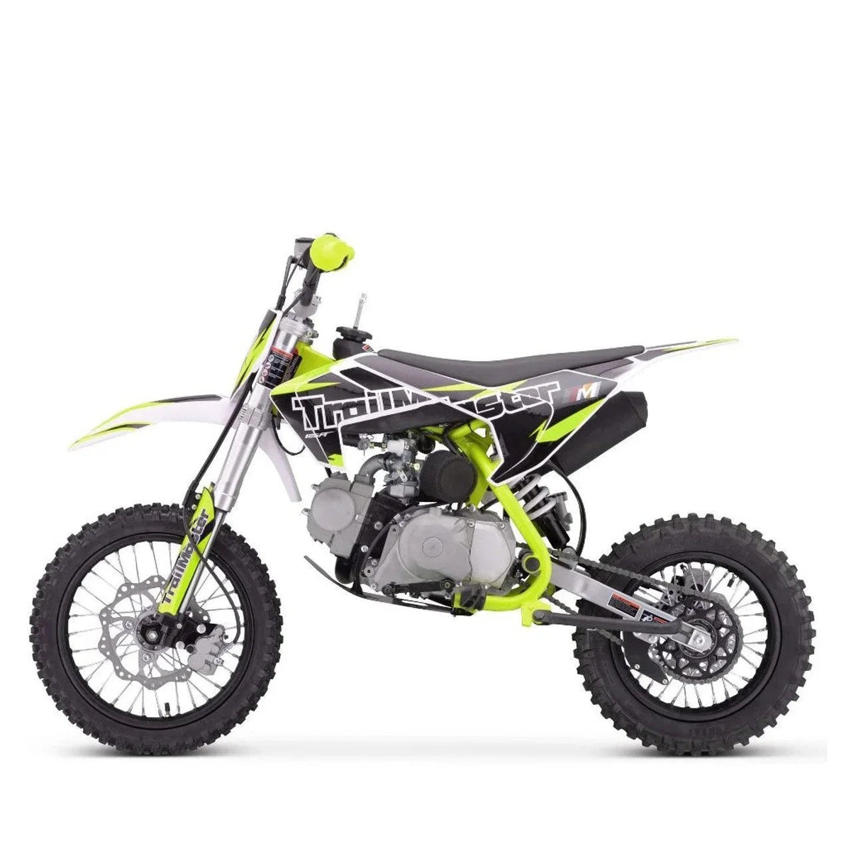 Casavibeo TrailMaster TM23 dirt bike with rugged design and knobby tires, ideal for off-road riding and outdoor adventures.