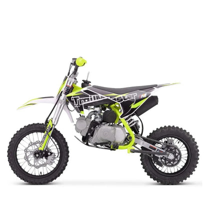 Casavibeo TrailMaster TM23 dirt bike with rugged design and knobby tires, ideal for off-road riding and outdoor adventures.
