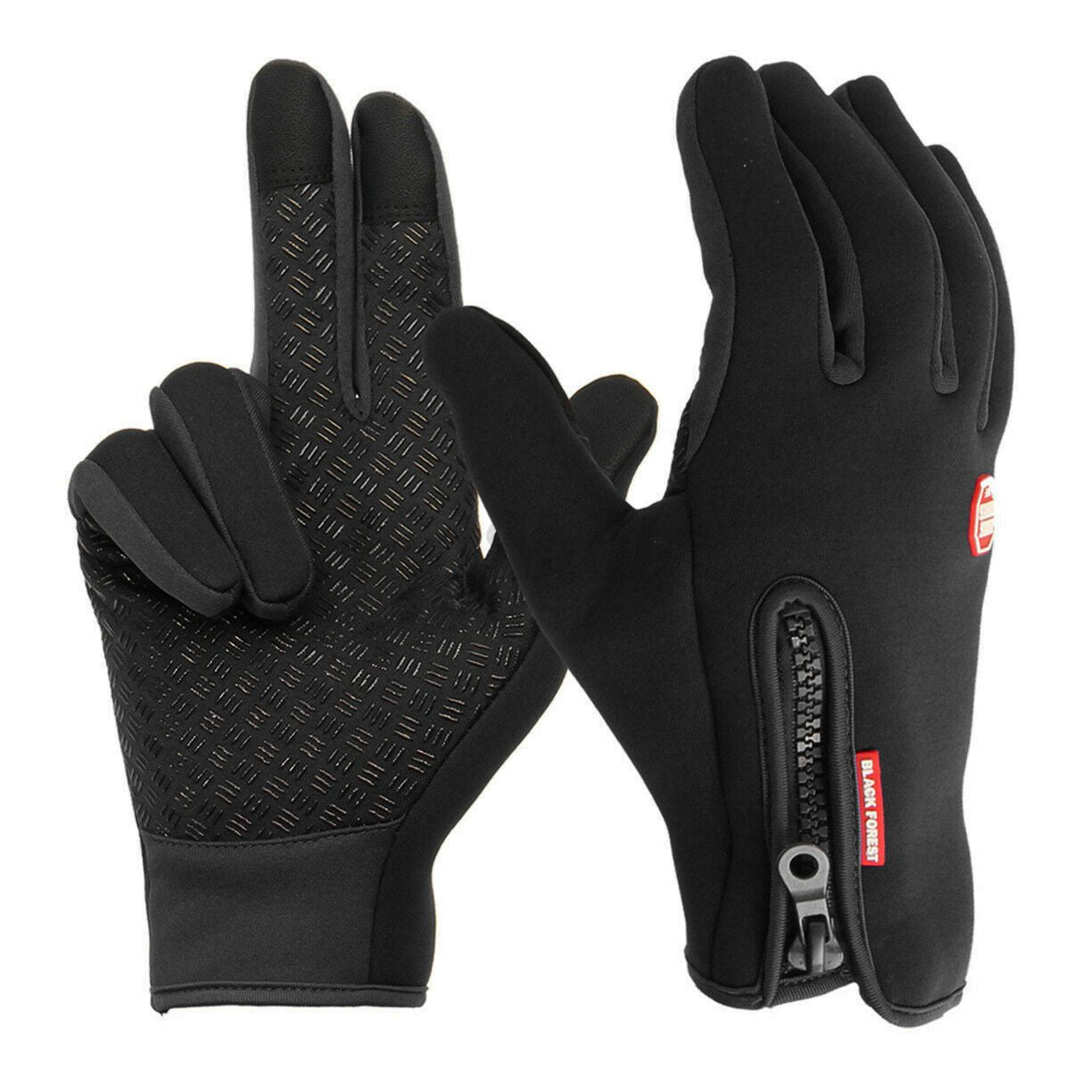 Belro unisex thermal gloves with touchscreen fingertips, waterproof, windproof winter gloves for cold weather outdoor use.