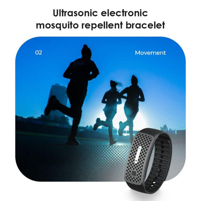 Belro ultrasonic mosquito repellent bracelet with USB charging, wearable wristband designed to keep mosquitoes away.