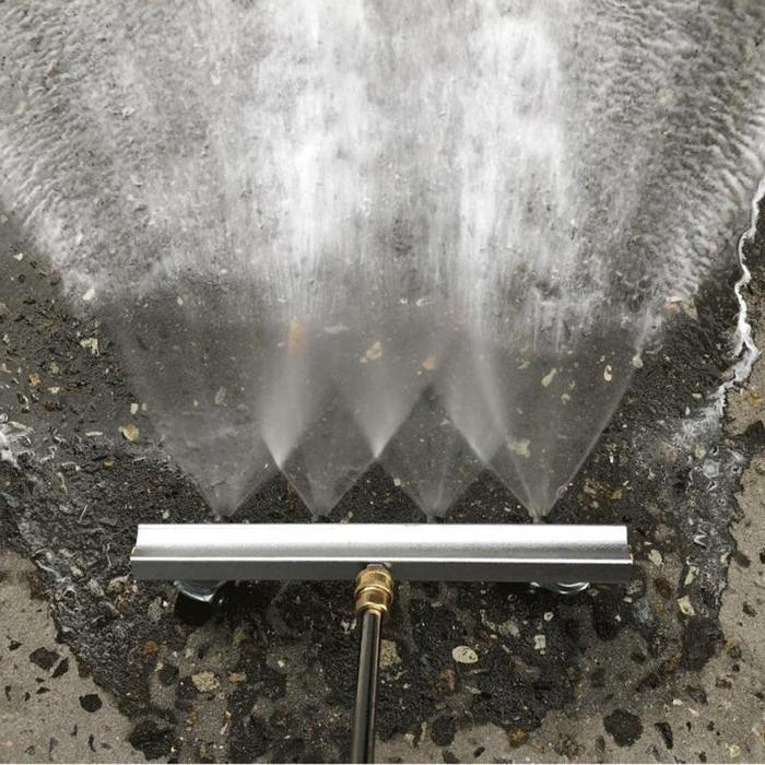 Belro undercarriage car washer attachment with swivel wheels, designed for cleaning vehicle undersides effectively.