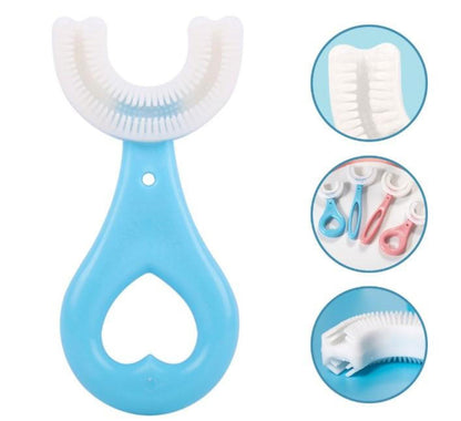 Soft silicone children's toothbrush from Belro, designed for gentle oral care and comfort for young kids.
