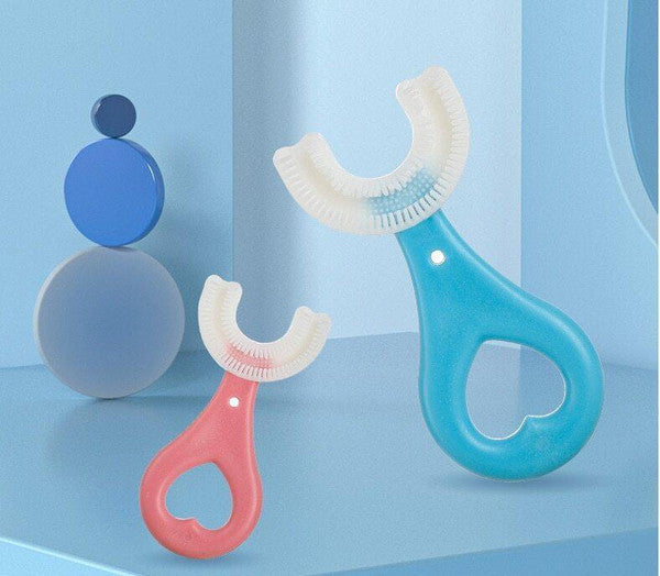 Belro silicone children's toothbrush with soft bristles ideal for gentle oral care, designed for young kids.