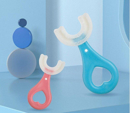 Belro silicone children's toothbrush with soft bristles ideal for gentle oral care, designed for young kids.