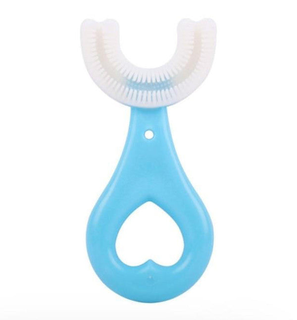 Belro silicone toothbrush for children with colorful soft bristles, designed for gentle oral care and easy gripping.