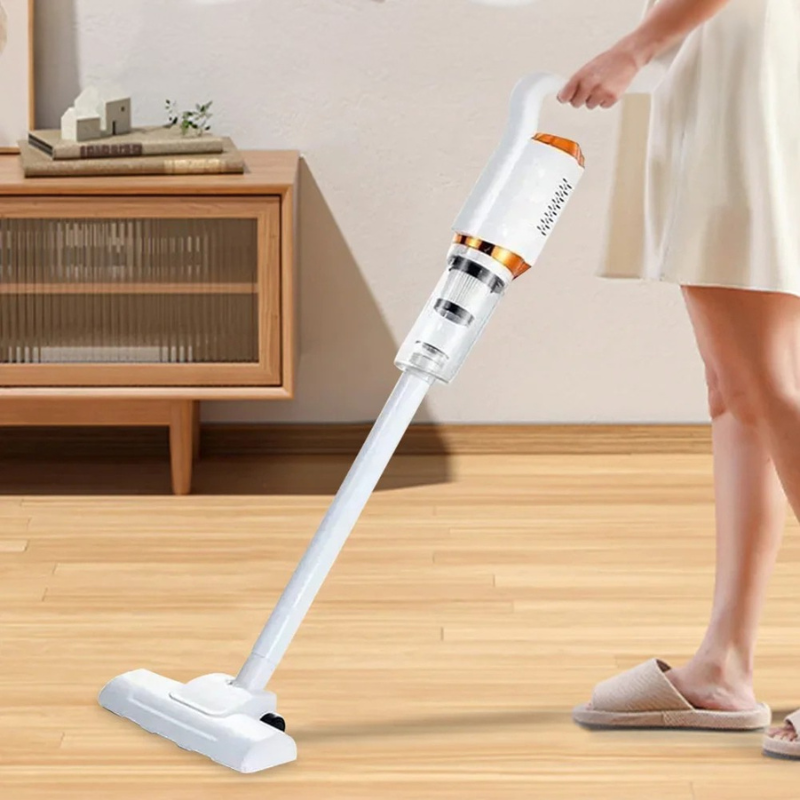 Belro portable cordless vacuum cleaner with handheld design, ideal for quick home cleaning tasks.