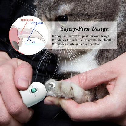 Belro cat nail clippers for grooming, featuring ergonomic design and sharp blades for safe, precise trimming of feline nails.