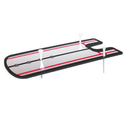Belro golf putting mirror for outdoor practice, featuring reflective surface and adjustable stand for improving putting accuracy.
