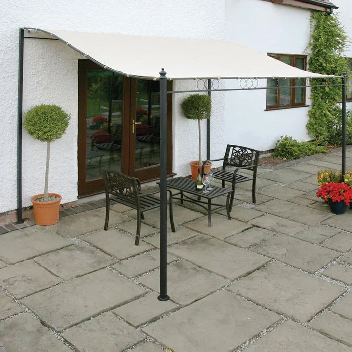 Belro waterproof garden patio awning canopy, outdoor sun shade sail with UV blocker, ideal for patio and garden outdoor spaces.