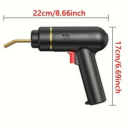 Belro plastic welder gun for tools and hardware, featuring a handheld design with trigger and heating element for plastic welding tasks.