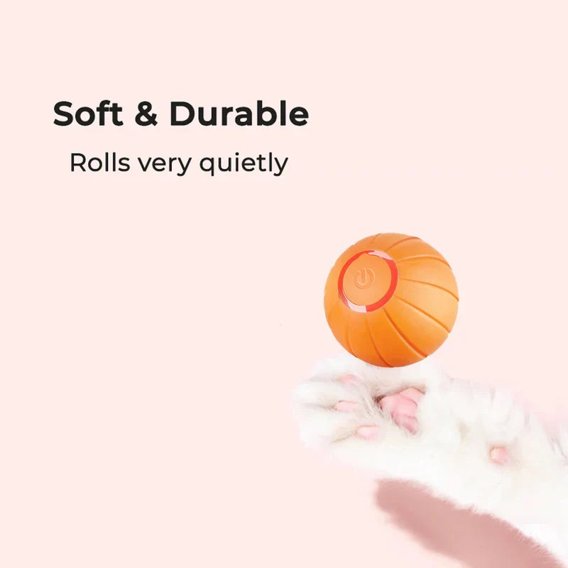 Durable Belro Pet Ball toy for cats, featuring a colorful design and textured surface for playful feline entertainment.