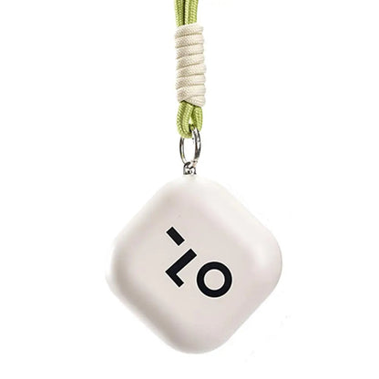 Belro portable rechargeable hand warmer in white, ideal for outdoor winter use, compact and easy to carry.