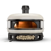 White Gozney Dome pizza oven by Casavibeo with front view, showcasing its sleek design and sturdy construction.