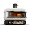Casavibeo Gozney Dome pizza oven with white exterior, showcasing its sleek design and cooking surface for authentic pizza baking.