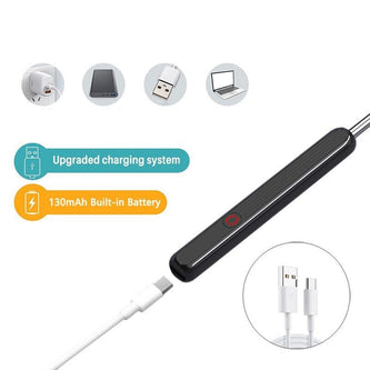 Wireless earwax remover otoscope with camera, 1080P endoscope kit for iPhone, iPad, and Android, by Belro.