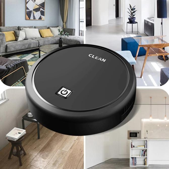 Belro robot vacuum cleaner navigating a modern living room, designed for efficient home cleaning with smart navigation features.